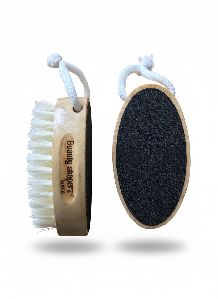 Oval Foot Filer (with brush)