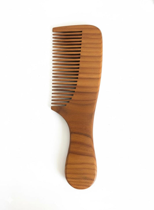 Wooden comb Small Handle