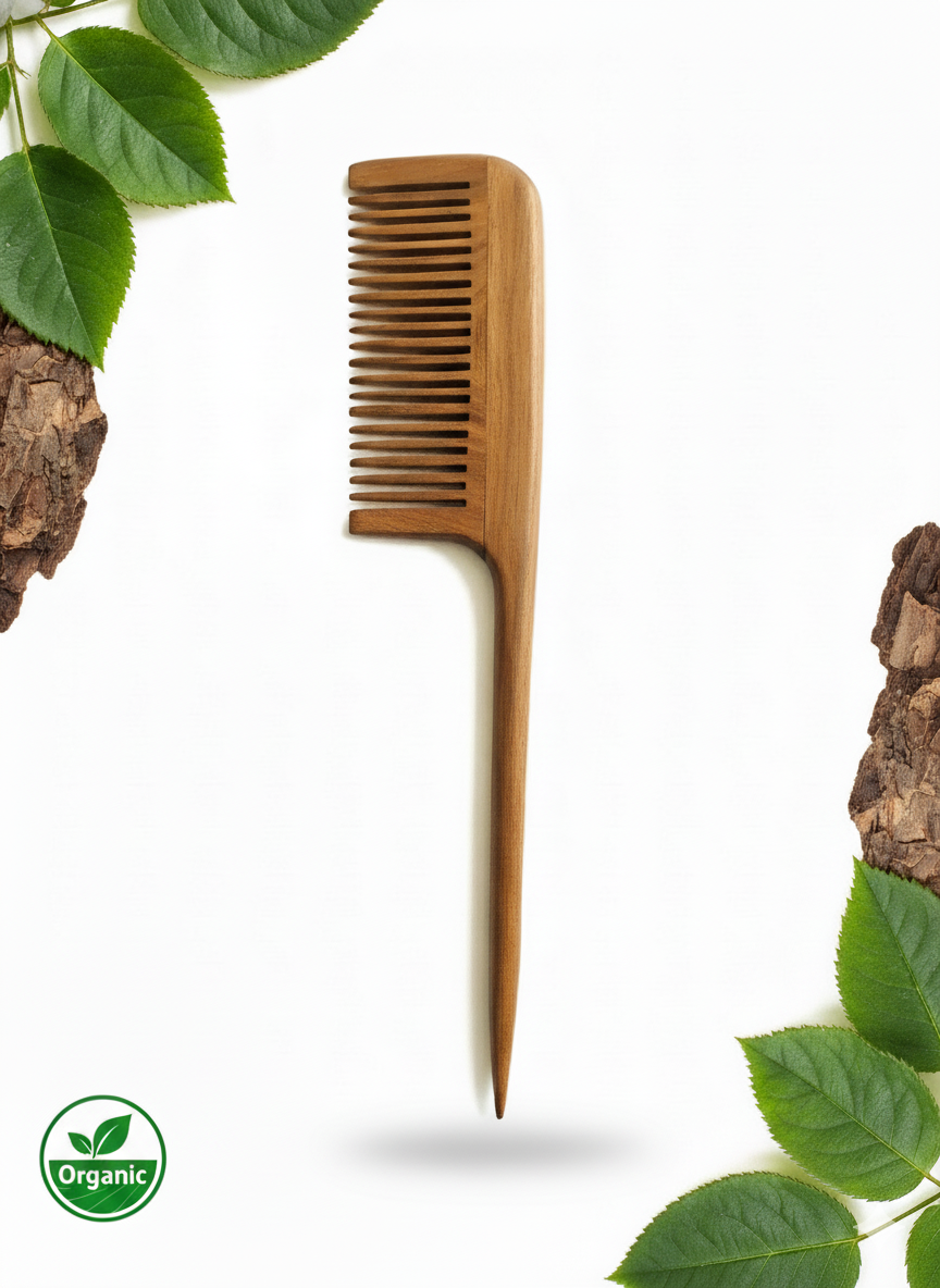 Wooden Tail Comb
